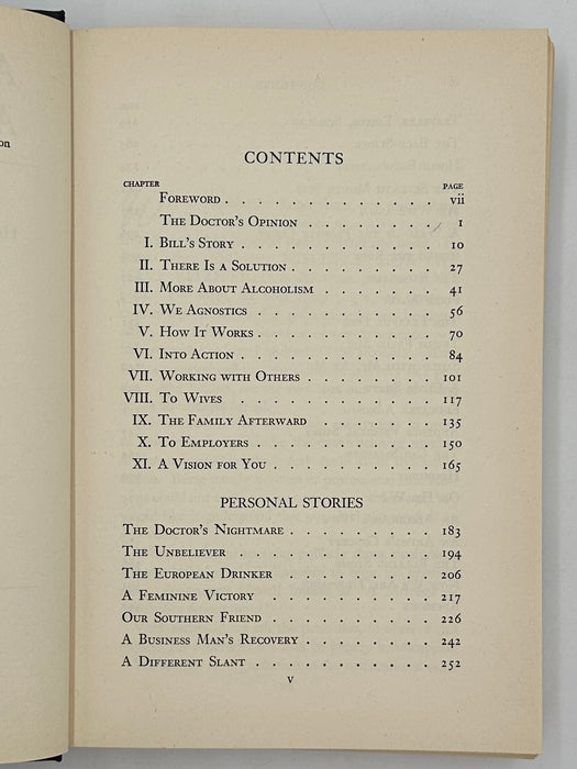 Alcoholics Anonymous First Edition 14th Printing from 1951 - ODJ