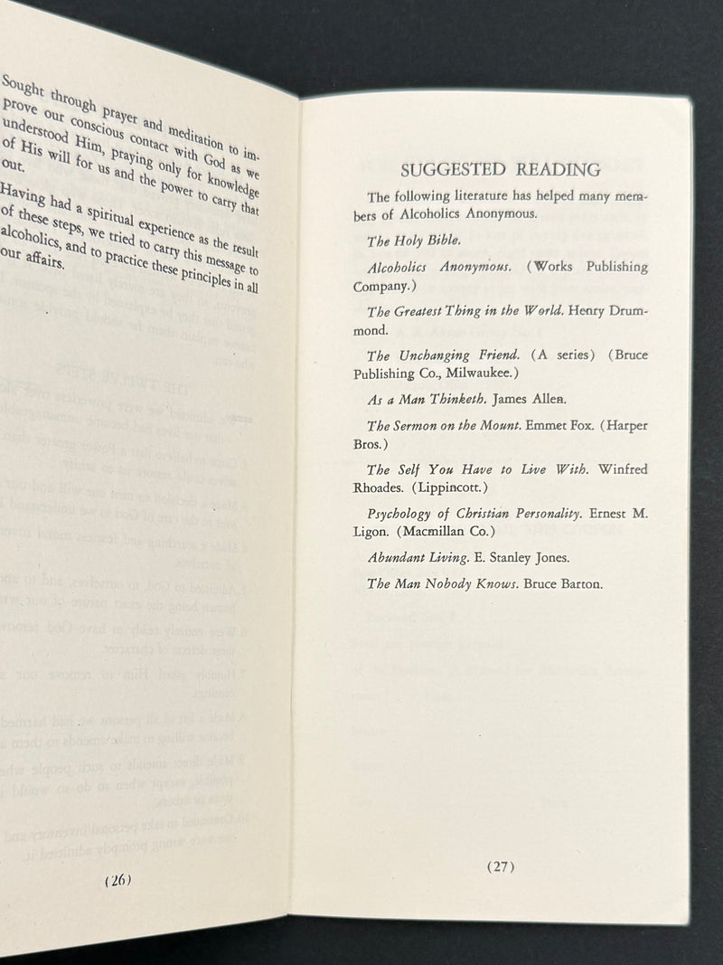 A Manual for Alcoholics Anonymous | Third Edition — Akron Group No. 1 “King School Group”