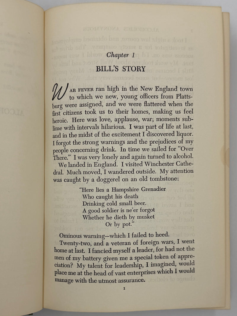 Alcoholics Anonymous Second Edition 5th Printing from 1962 - RDJ