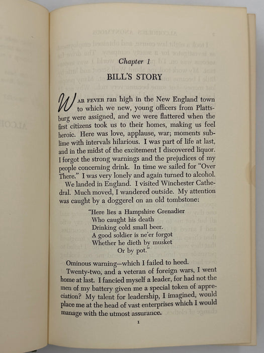 Alcoholics Anonymous Second Edition 5th Printing from 1962 - RDJ