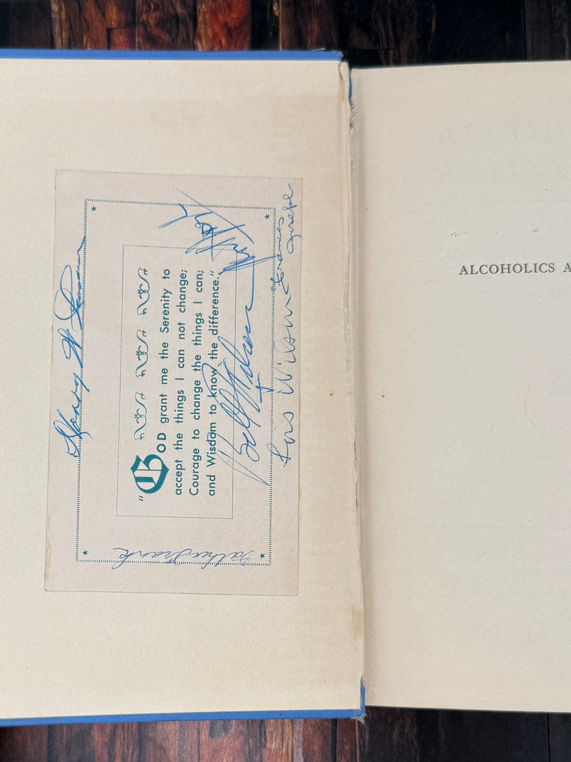 The Co-Founders Collection — Ten Signed First Edition Alcoholics Anonymous Big Books, 1941–1954