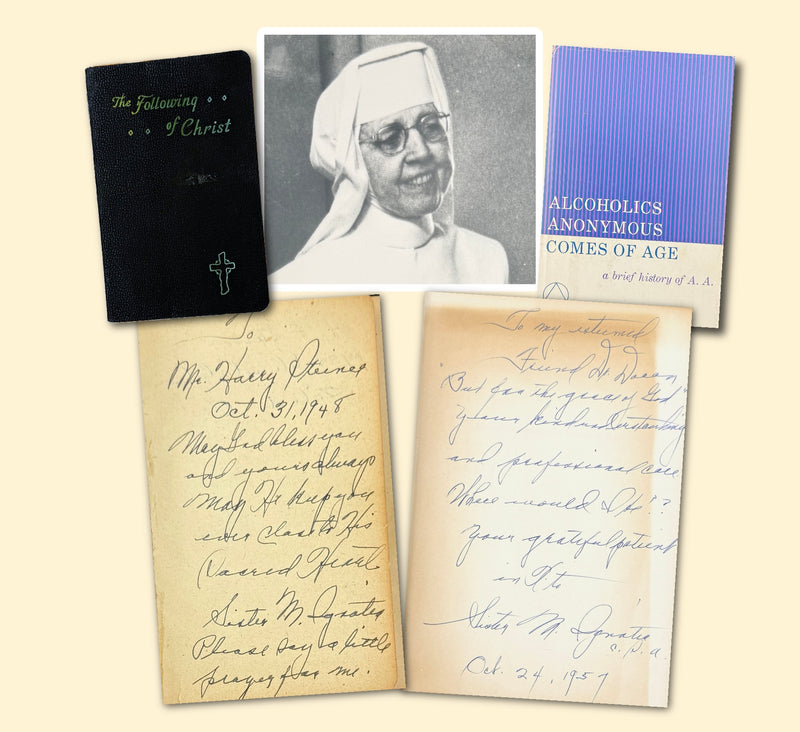 The Sister Ignatia Collection — Two Personally Inscribed Books & A.A. Historical Material