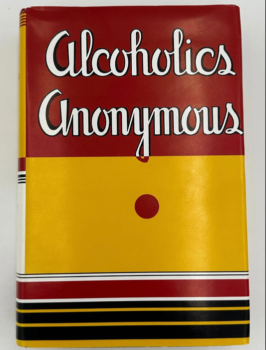 Alcoholics Anonymous First Edition 4th Printing Big Book 1943 - Green Cover