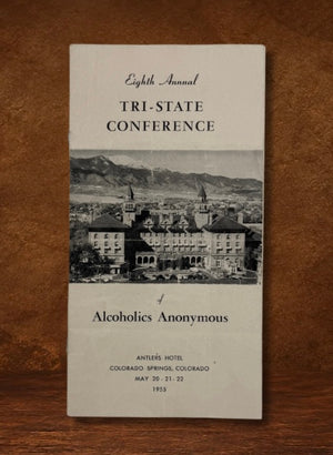 1955 A.A. Tri-State Conference — 8th Annual Program — Colorado Springs, Colorado