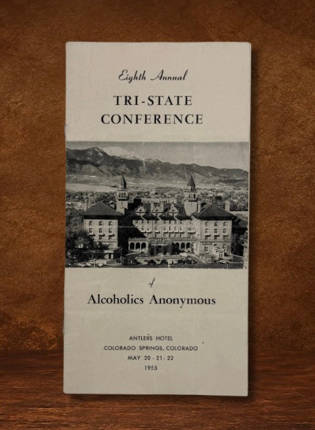 1955 A.A. Tri-State Conference — 8th Annual Program — Colorado Springs, Colorado