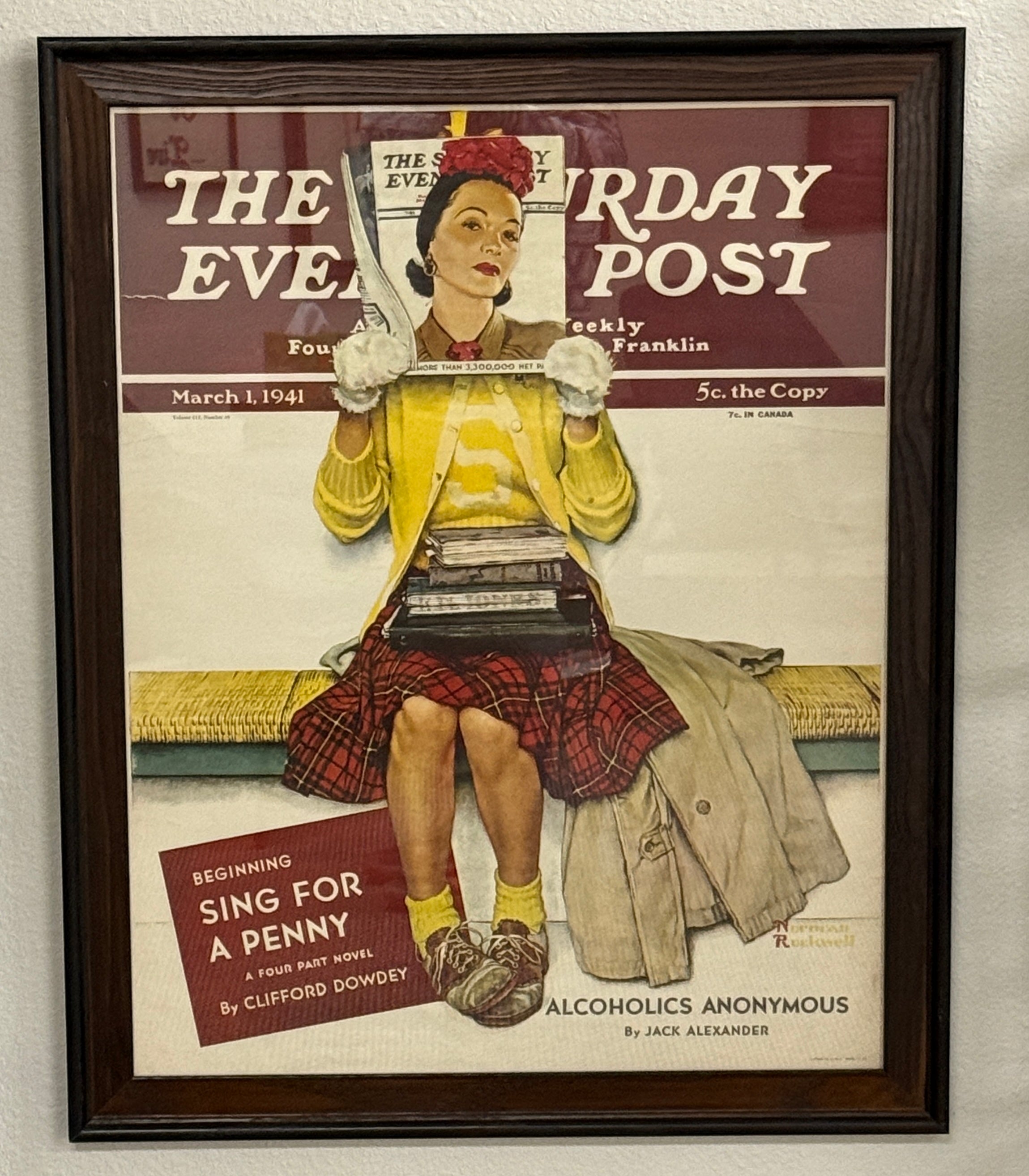 Saturday Evening Post March 1, 1941 — Recovery Collectibles
