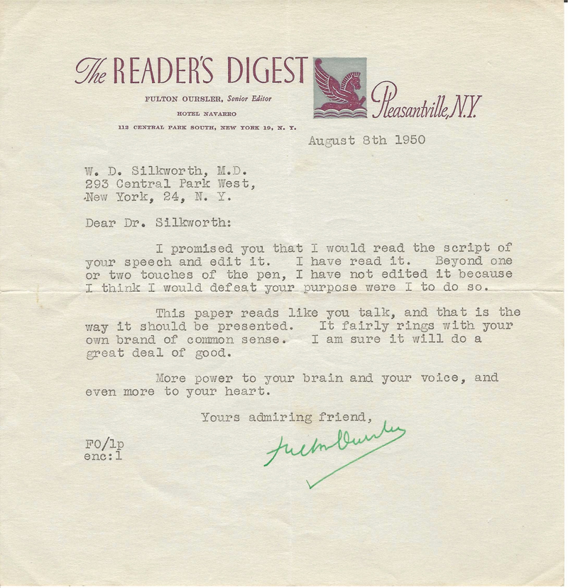 The William D. Silkworth Collection