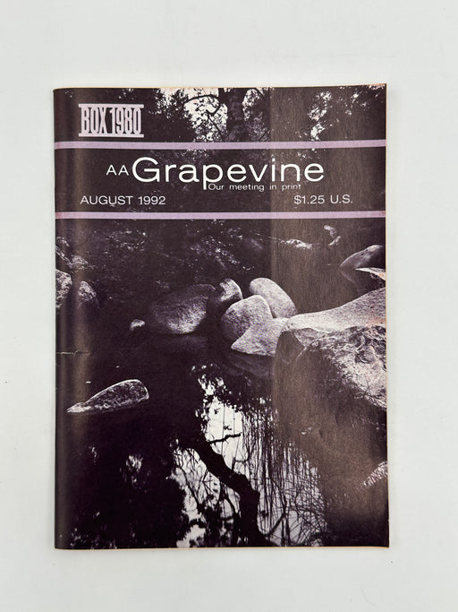 August 1992 - AA Grapevine Recovery Collectibles