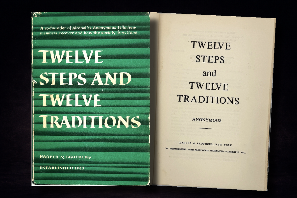12 Steps and 12 Traditions First Edition 1st Printing Harper 12 Steps and 12 Traditions First Edition 1st Printing Harper