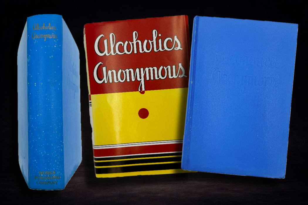 Alcoholics Anonymous First Edition Light Blue 3rd Printing from 1942 - RDJ