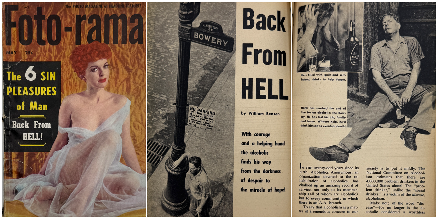 Foto-Rama May 1954 - Back From HELL by William Bensen