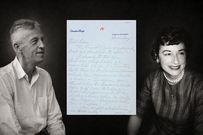 Handwritten Letter from Bill W. to Nell Wing