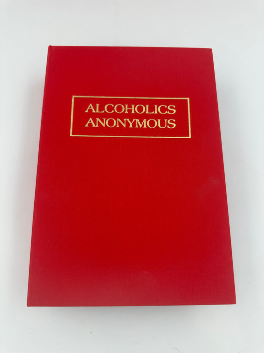 Alcoholics Anonymous First Edition 9th Printing Custom Clamshell Box Recovery Collectibles