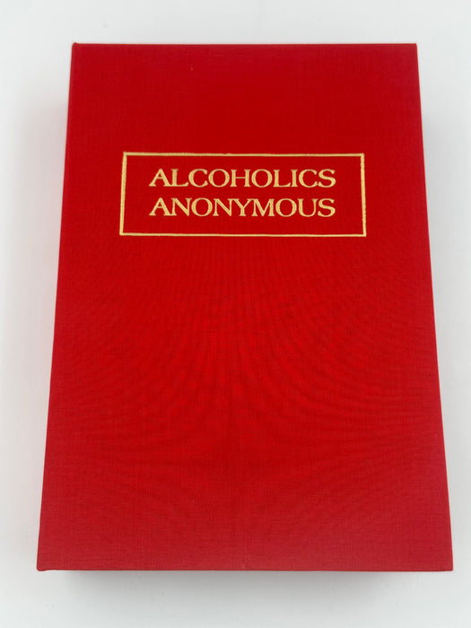 Alcoholics Anonymous First Edition 10th Printing Custom Clamshell Box Recovery Collectibles