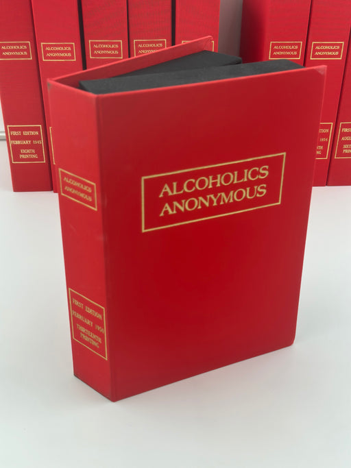 Copy of Alcoholics Anonymous First Edition 13th Printing Custom Clamshell Box Recovery Collectibles
