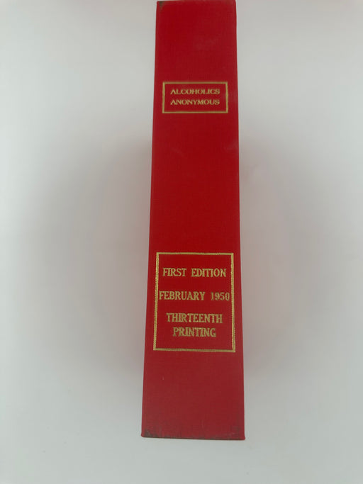 Copy of Alcoholics Anonymous First Edition 13th Printing Custom Clamshell Box Recovery Collectibles