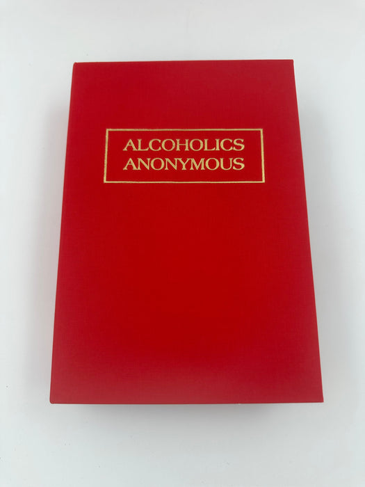 Alcoholics Anonymous First Edition 14th Printing Custom Clamshell Box Recovery Collectibles