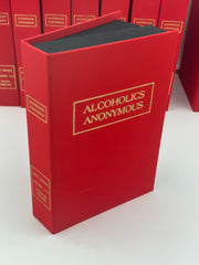 Alcoholics Anonymous First Edition 15th Printing Custom Clamshell Box Recovery Collectibles