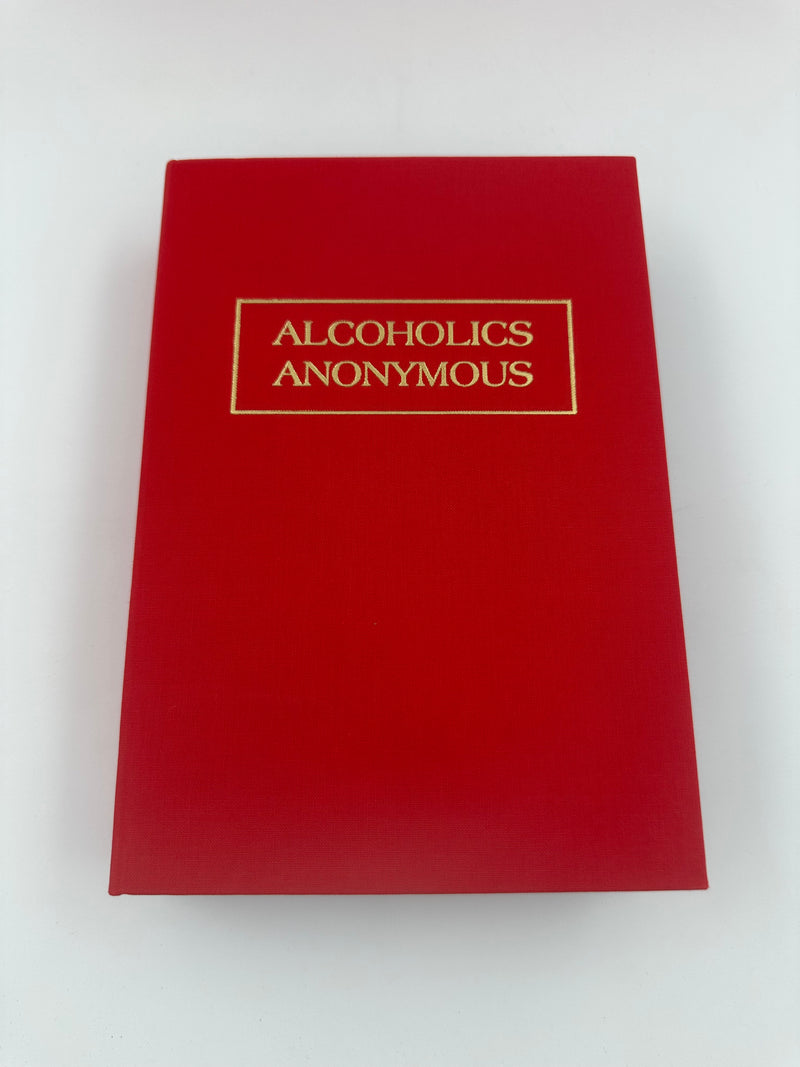 Alcoholics Anonymous First Edition 15th Printing Custom Clamshell Box Recovery Collectibles