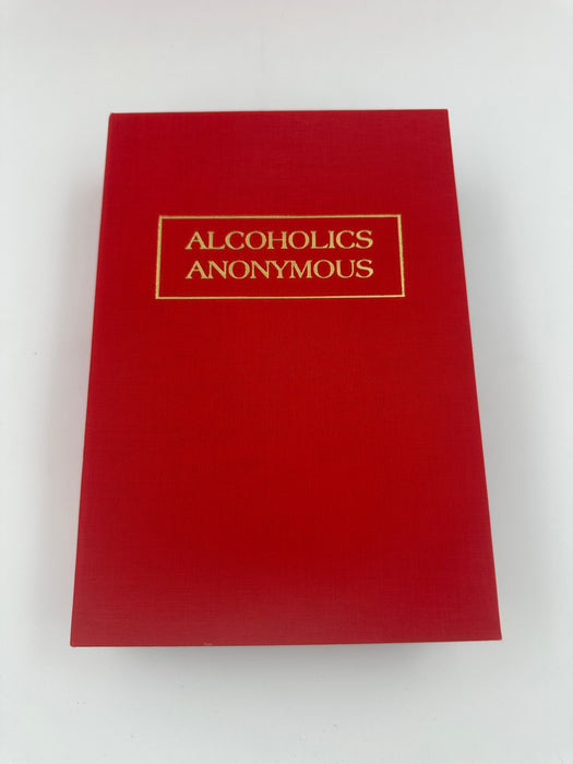 Alcoholics Anonymous First Edition 16th Printing Custom Clamshell Box Recovery Collectibles