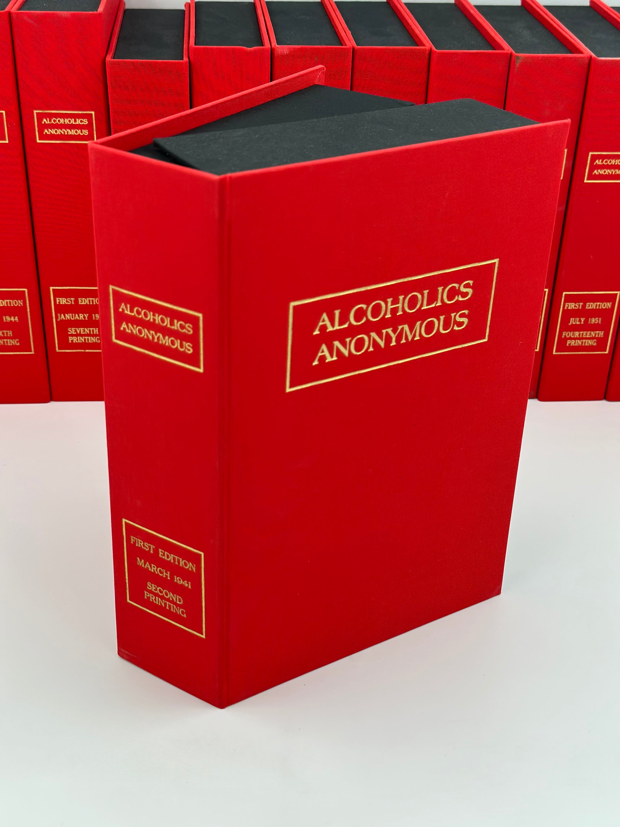 Alcoholics Anonymous First Edition Big Books 1939-1954 — Recovery ...