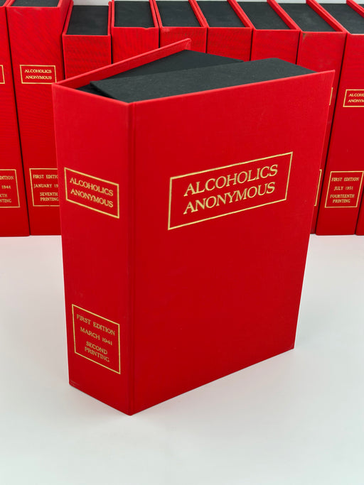 Alcoholics Anonymous First Edition 2nd Printing Custom Clamshell Box Recovery Collectibles