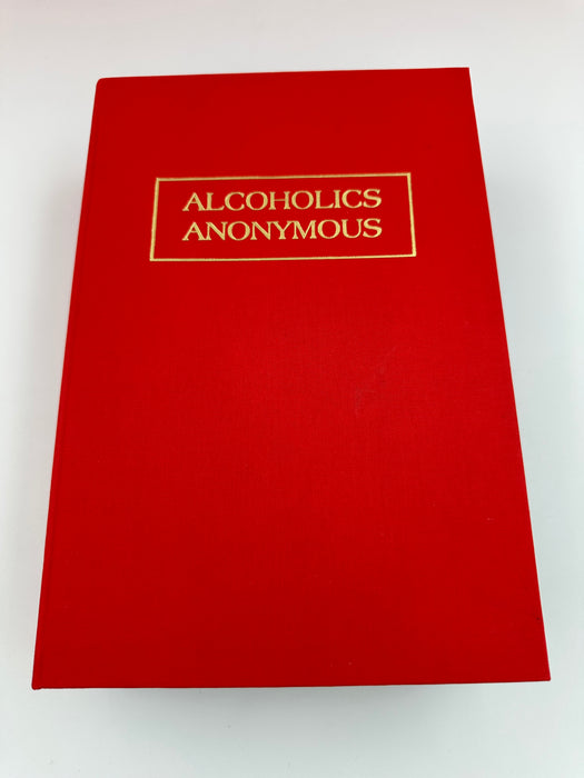Alcoholics Anonymous First Edition 3rd Printing Custom Clamshell Box Recovery Collectibles