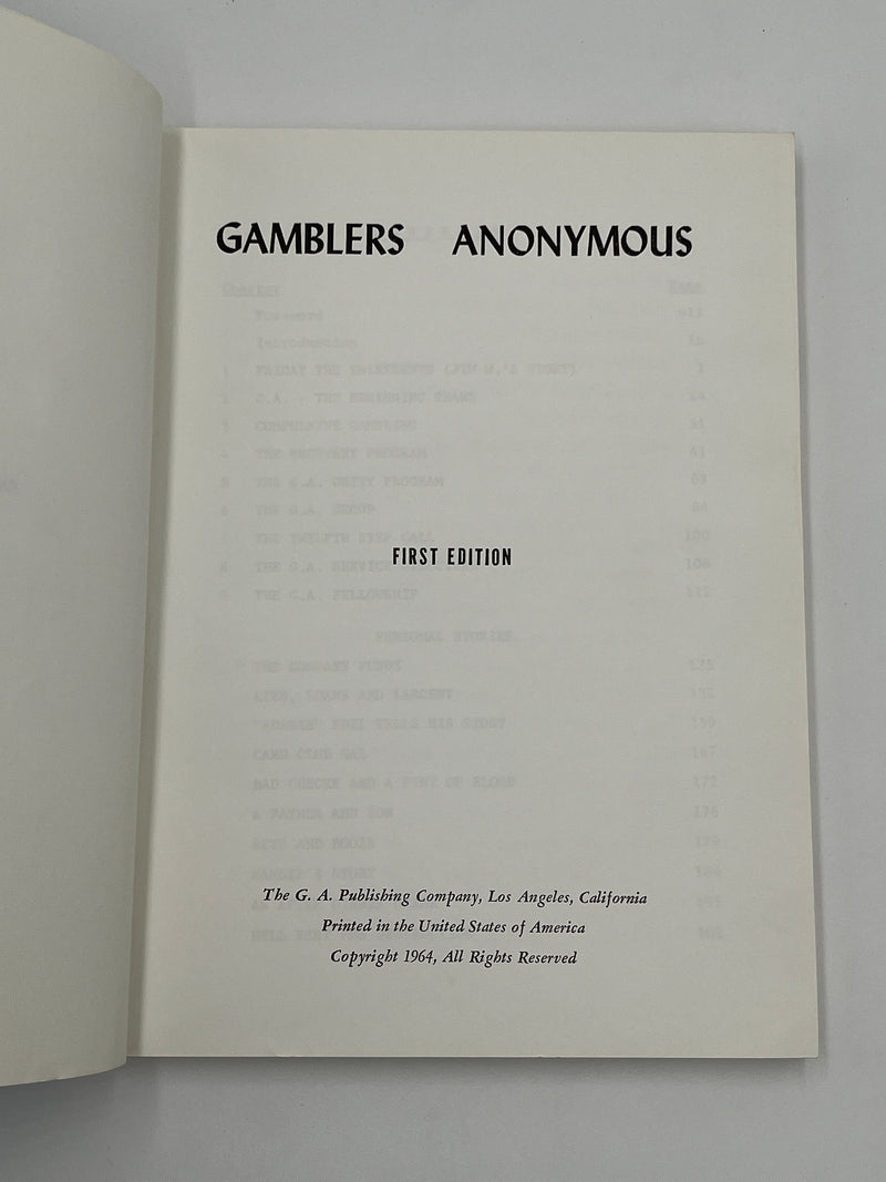 The Jim Willis & Early Gamblers Anonymous Archive