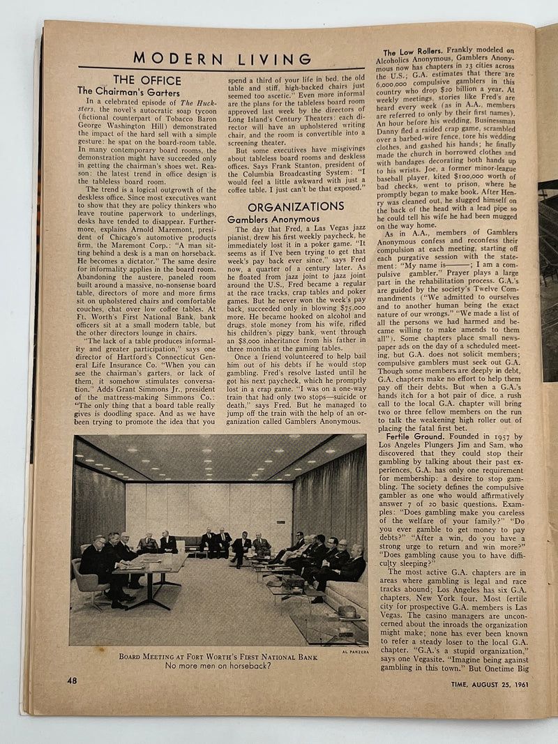The Jim Willis & Early Gamblers Anonymous Archive