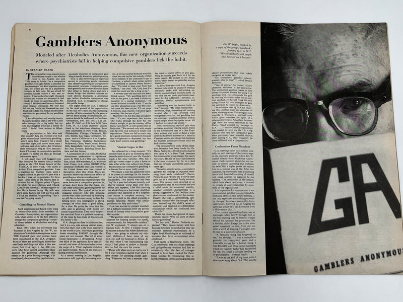 The Jim Willis & Early Gamblers Anonymous Archive