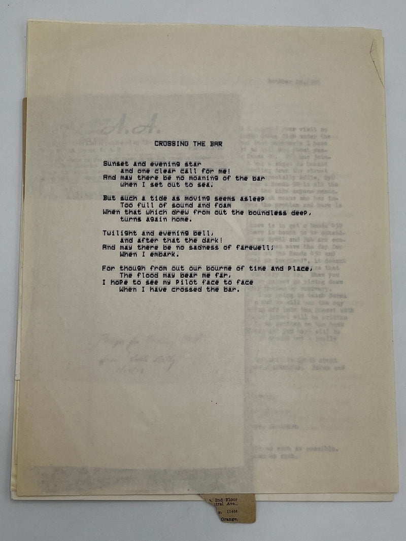 The Jim Willis & Early Gamblers Anonymous Archive