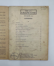 AA Grapevine - We Come of Age by Bill - September 1950 Recovery Collectibles