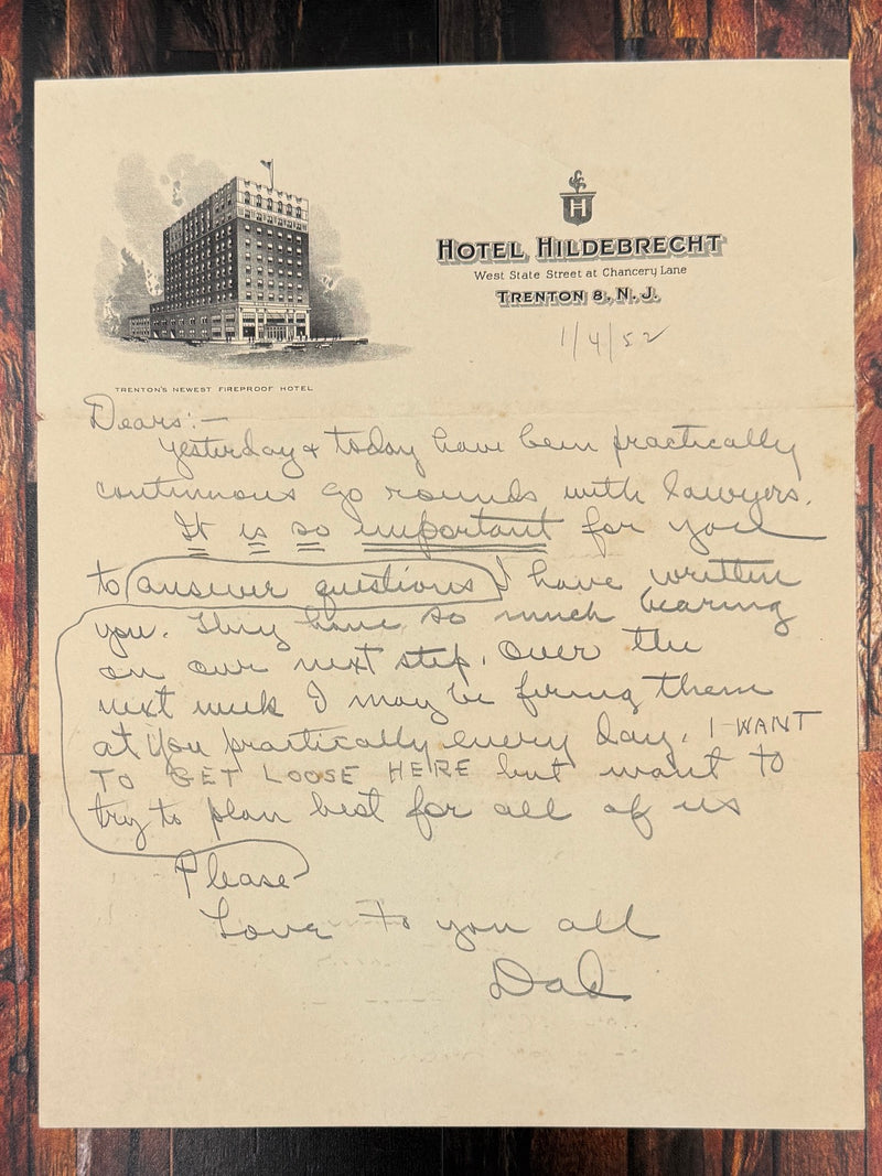 In Their Own Hands | Original Letters from Bill Wilson, Dr. Bob Smith, Jim Burwell & Hank Parkhurst