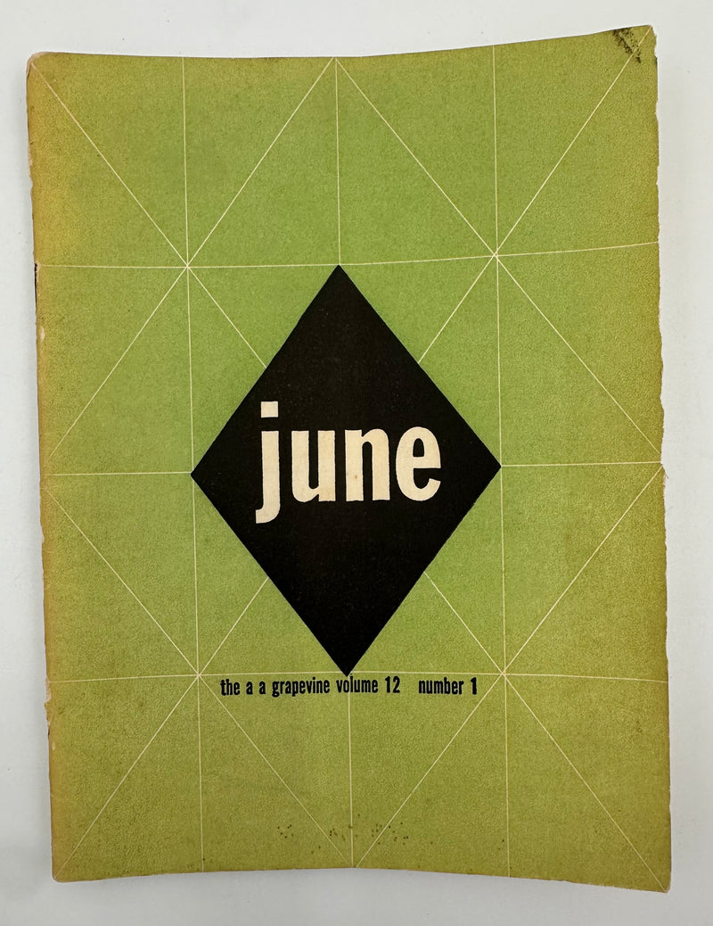 AA Grapevine - 1955 International Convention Program - June 1955 Recovery Collectibles