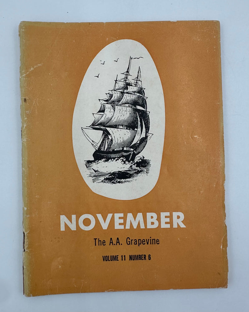 AA Grapevine from November 1954 Recovery Collectibles