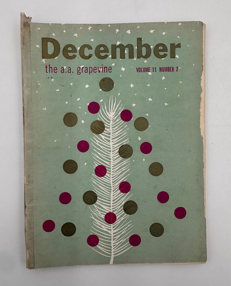 AA Grapevine from December 1954 Recovery Collectibles
