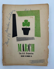 AA Grapevine - Conversion As A Psychological Phenomenon - March 1954 Recovery Collectibles