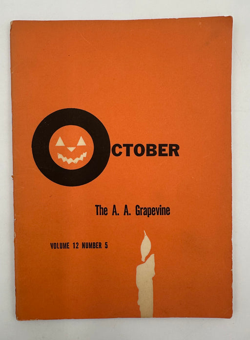 AA Grapevine October 1955 - The Spiritual Angle of AA by Sam Shoemaker Recovery Collectibles