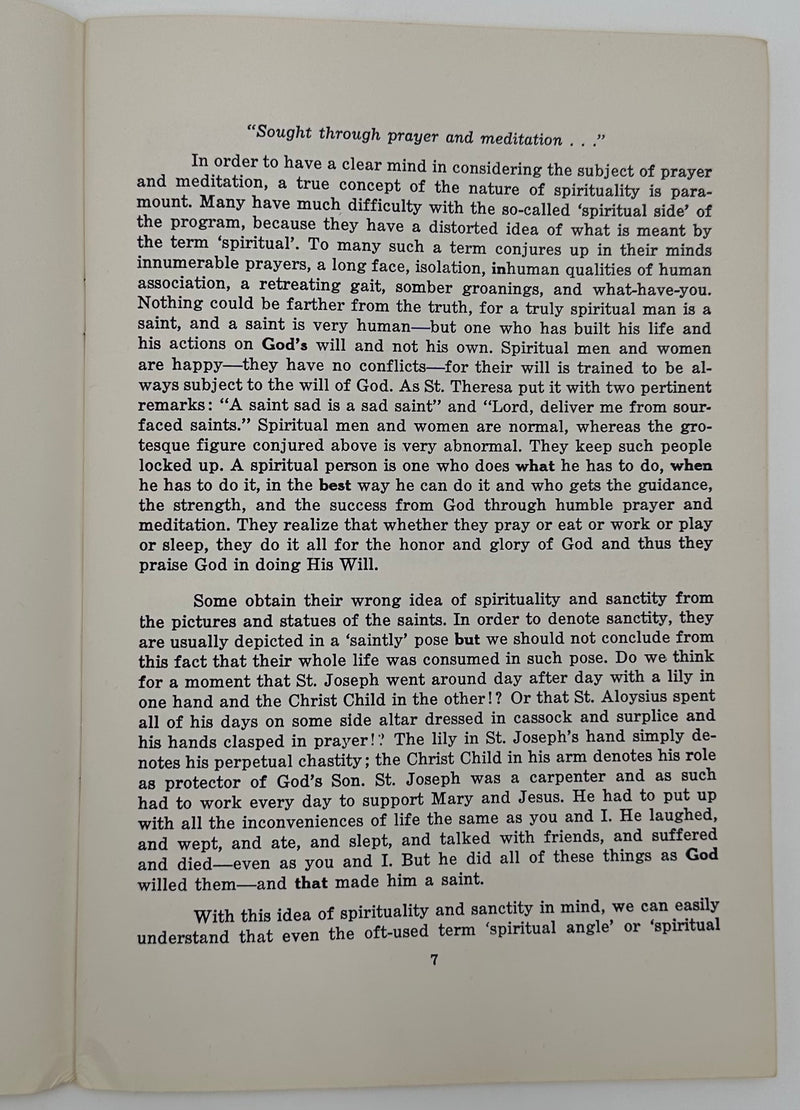 Copy of The Golden Book of Principles by Father John Doe(Ralph Pfau) - 1st Printing West Coast Collection