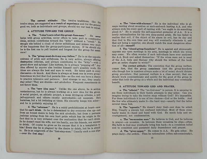 Copy of The Golden Book of Principles by Father John Doe(Ralph Pfau) - 1st Printing West Coast Collection