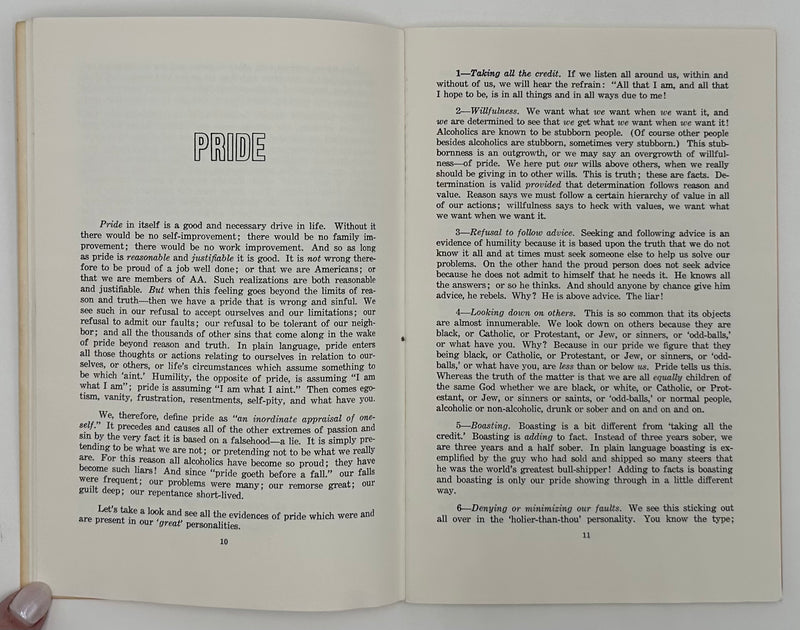 Copy of The Golden Book of Principles by Father John Doe(Ralph Pfau) - 1st Printing West Coast Collection
