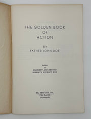 Copy of The Golden Book of Action - Another Golden Book by Father John Doe(Ralph Pfau) West Coast Collection