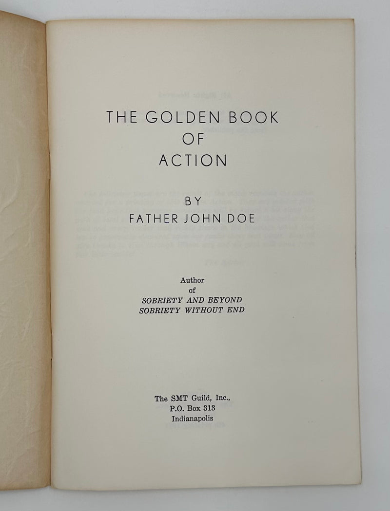 Copy of The Golden Book of Action - Another Golden Book by Father John Doe(Ralph Pfau) West Coast Collection
