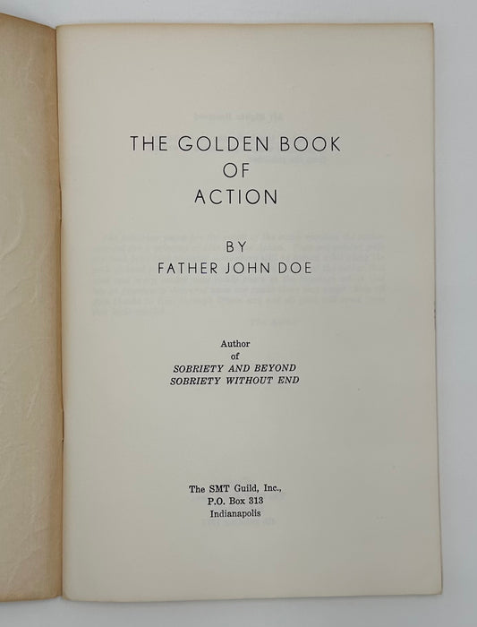 Copy of The Golden Book of Action - Another Golden Book by Father John Doe(Ralph Pfau) West Coast Collection
