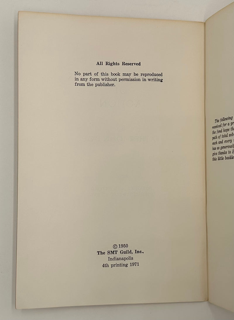 Copy of The Golden Book of Action - Another Golden Book by Father John Doe(Ralph Pfau) West Coast Collection
