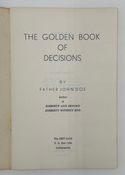 Copy of The Golden Book of Principles by Father John Doe(Ralph Pfau) - 1st Printing West Coast Collection