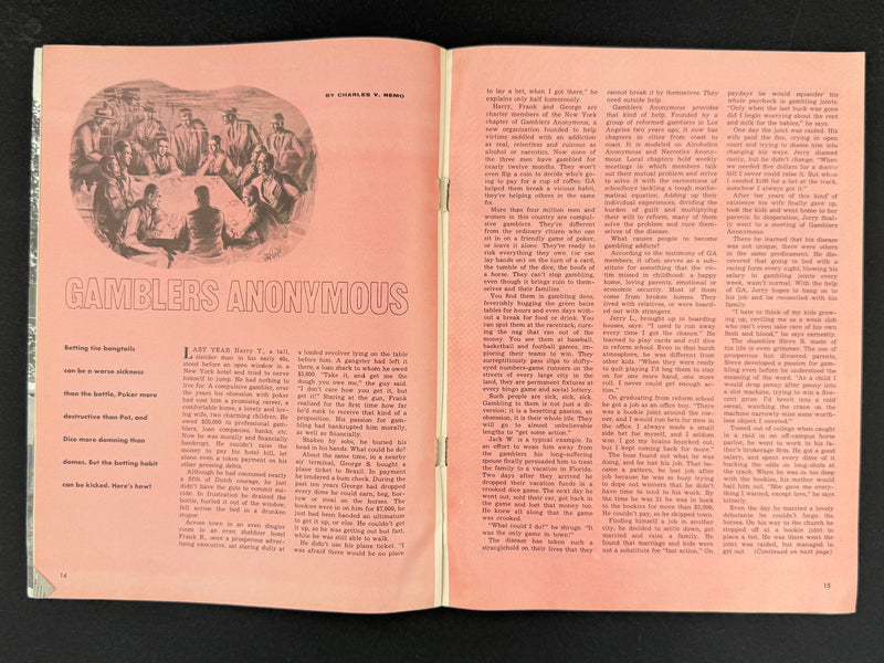 The Jim Willis & Early Gamblers Anonymous Archive