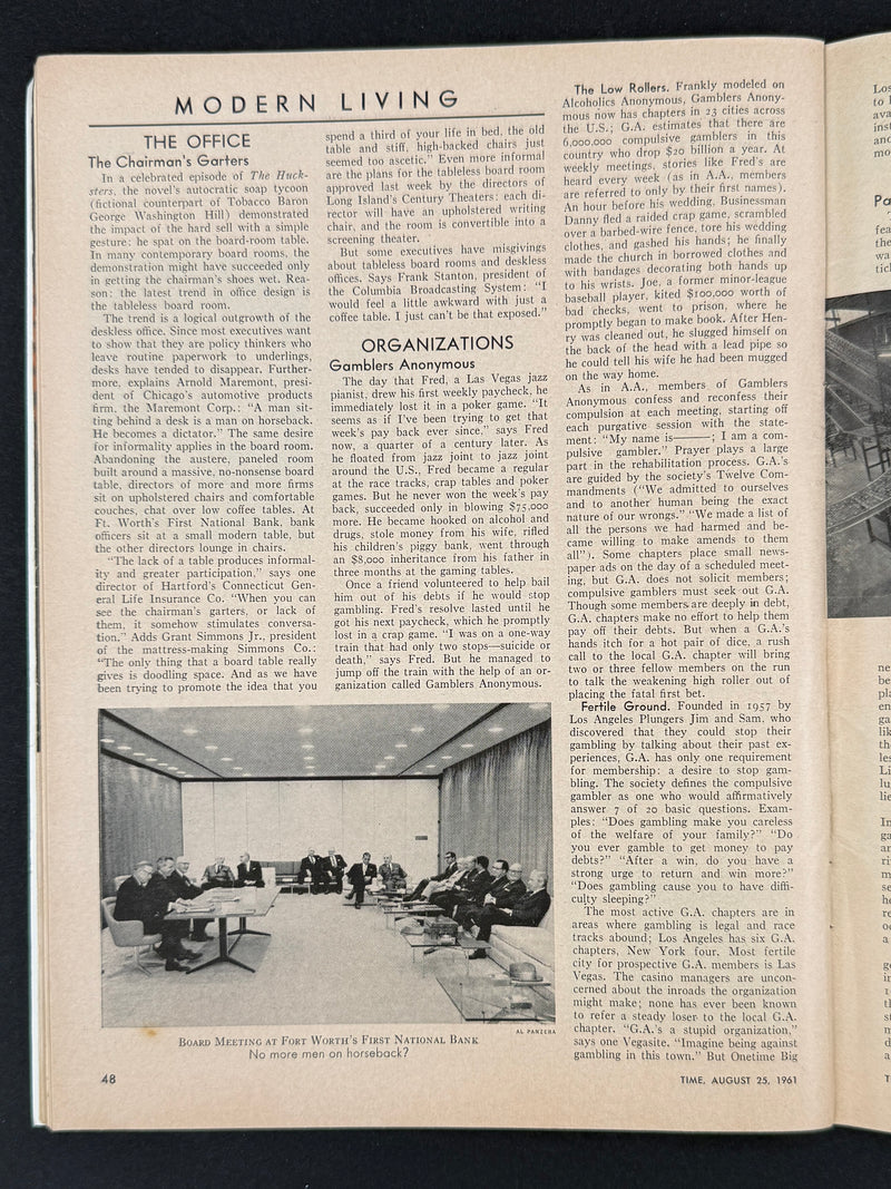 The Jim Willis & Early Gamblers Anonymous Archive
