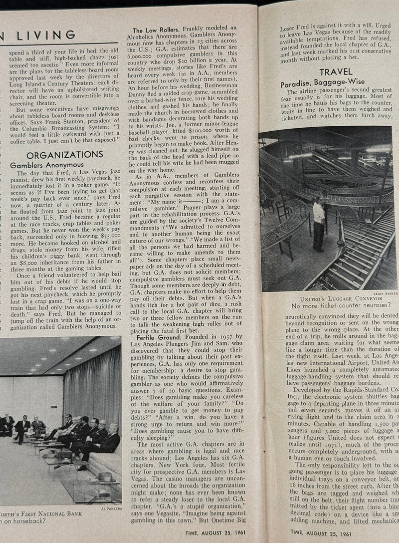 The Jim Willis & Early Gamblers Anonymous Archive