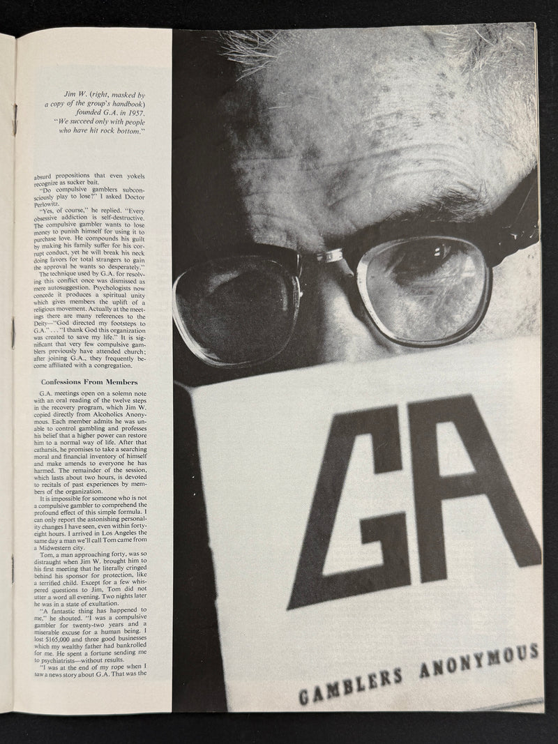 The Jim Willis & Early Gamblers Anonymous Archive